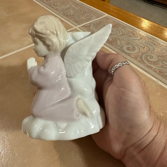 Vintage Set of 2 Girl & Boy Angel Candle Holders - Picture 8 of 14